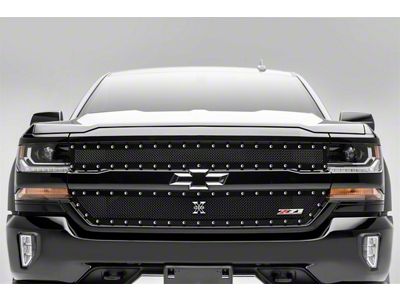 T-REX Grilles X-Metal Grille, Black, Mild Steel, 2 Pc, Insert - 6711241