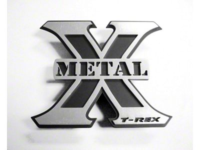 T-REX Grilles X-Metal Series Logo Badge - 6710016
