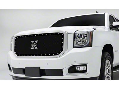 T-REX Grilles X-METAL Series - Studded Main Grille - ALL Black - 6711691