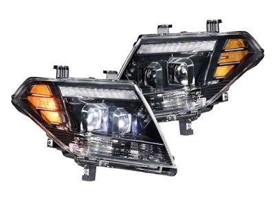 Morimoto XB Hybrid LED Headlights: Nissan Frontier 09-20 Pair / ASM - LF475