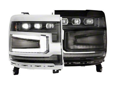 Morimoto XB LED Headlights: Chevrolet Silverado 1500 16-18 Pair / ASM - LF542-ASM