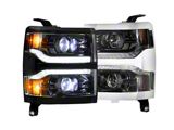 Morimoto XB LED Headlights: Chevrolet Silverado 1500 14-15 Pair / ASM - LF543