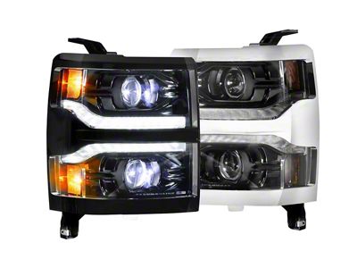 Morimoto XB LED Headlights: Chevrolet Silverado 1500 14-15 Pair / ASM - LF543
