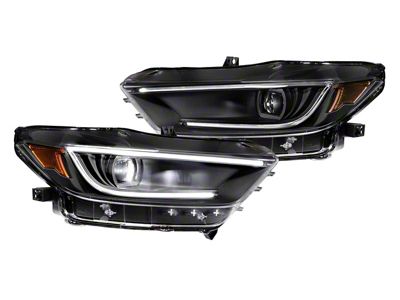 Morimoto XB LED Headlights: Ford Mustang 15-17 Pair / ASM - LF410-ASM