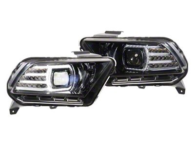 Morimoto XB LED Headlights: Ford Mustang 10-12 Pair - LF440