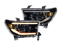 Morimoto XB LED Headlights: Toyota Tundra 07-13 Pair / ASM / Amber DRL - LF533-A-ASM