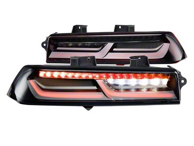 Morimoto XB LED Tails: Chevrolet Camaro 14-15 Pair / Smoked - LF406