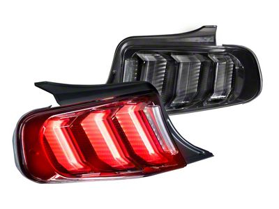Morimoto XB LED Tails: Ford Mustang 13-14 Pair / Facelift / Smoked - LF422.2