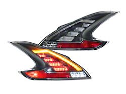 Morimoto XB LED Tails: Nissan 370Z 09-20 Pair / Smoked - LF419