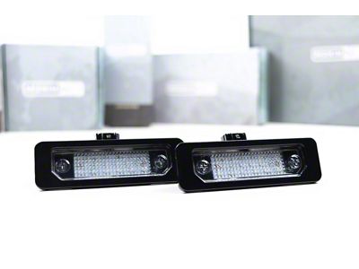 Morimoto XB License Plate Lights: Ford Mustang 10-14 / Pair - LF7911