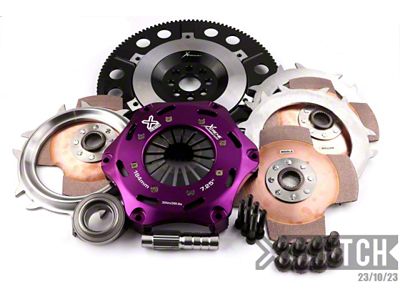 X-Clutch 02-06 Acura RSX Base 2.0L 7.25in Triple Solid Ceramic - XKHN18523-3E