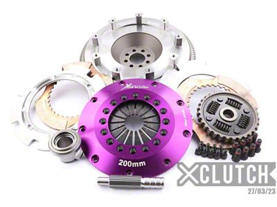 X-Clutch 03-06 Nissan 350Z Base 3.5L 8in Twin Sprung Ceramic - XKNI20523-2B
