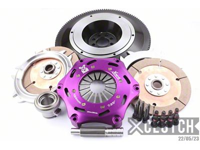 X-Clutch 03-06 Nissan 350Z Track 3.5L 7.25in Twin Solid Ceramic - XKNI18523-2E