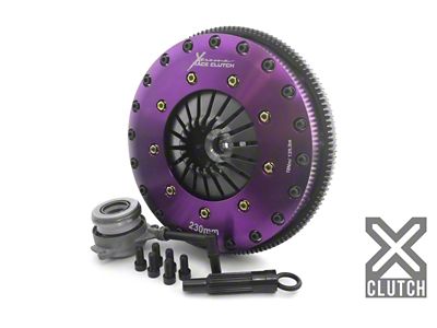 X-Clutch 05-06 Audi A3 Sportback 2.0L 9in Twin Solid Ceramic - XKVW23696-2E
