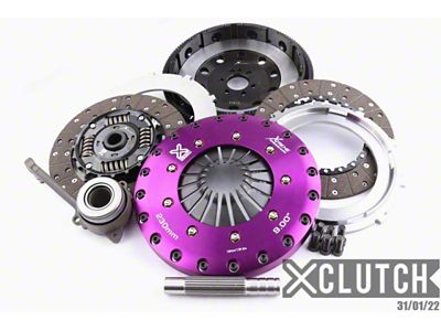 X-Clutch 05-06 Audi A3 Sportback 2.0L 9in Twin Sprung Organic - XKVW23696-2A