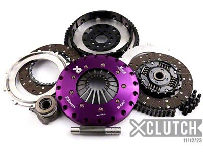 X-Clutch 05-07 Volvo S40 T5 2.5L 9in Twin Sprung Organic - XKFD23648-2A