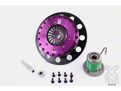 X-Clutch 05-10 Ford Mustang GT 4.6L 9in Twin Solid Ceramic - XKFD23657-2E