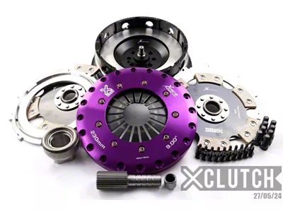 X-Clutch 07-10 BMW 335i Base 3.0L 9in Twin Solid Ceramic - XKBM23595-2E