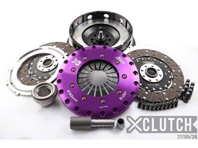 X-Clutch 07-10 BMW 335i Base 3.0L 9in Twin Solid Organic - XKBM23595-2G