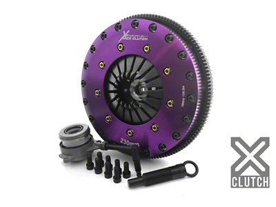 X-Clutch 08-09 Audi A3 Sportback 2.0L 9in Twin Solid Ceramic - XKVW23698-2E