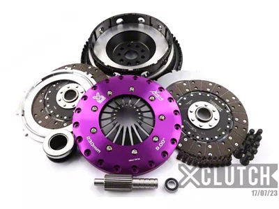 X-Clutch 08-13 BMW M3 Base 4.0L 9in Twin Solid Organic - XKBM23599-2G