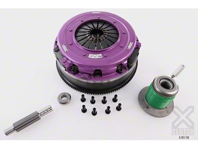 X-Clutch 09-10 Dodge Challenger R/T 5.7L 10.5in Twin Solid Organic - XKDG27630-2G