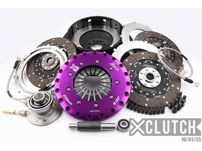 X-Clutch 09-15 Cadillac CTS V 6.2L 9in Triple Solid Organic - XKGM23633-3G