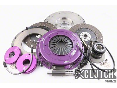 X-Clutch 10-15 Chevrolet Camaro 6.2L 10.5in Twin Solid Organic Clutch - XKGM27639-2G