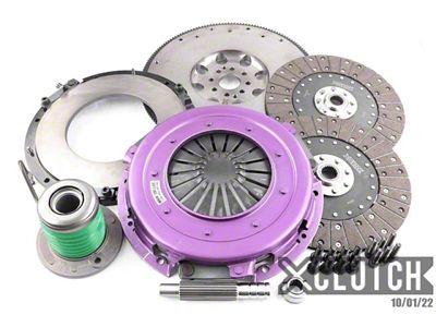 X-Clutch 11-14 Ford Mustang GT 5.0L 10.5in Twin Solid Organic - XKFD27655-2G