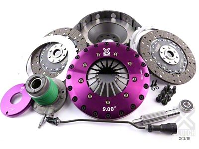 X-Clutch 14-19 Chevrolet Corvette 6.2L 9in Twin Solid Organic Clutch - XKCR23632-2G