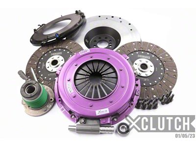 X-Clutch 16-24 Chevrolet Camaro 6.2L 10.5in Twin Solid Organic Clutch - 27636-2G