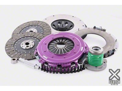 X-Clutch 18-24 Ford Mustang GT 5.0L 10.5in Twin Solid Organic - 27658-2G