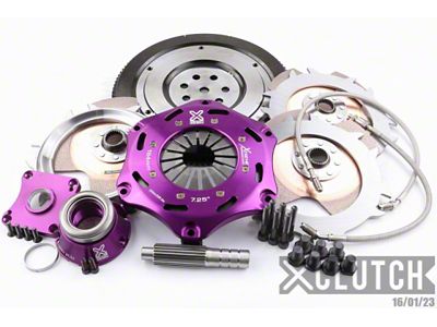 X-Clutch 1997 Mitsubishi Lancer EVO IV 2.0L 7.25in Triple Solid - XKMI18682-3E