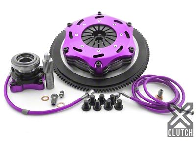 X-Clutch 1997 Mitsubishi Lancer EVO IV 2.0L 7.25in Twin Solid - XKMI18682-2E