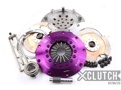 X-Clutch 1997 Mitsubishi Lancer EVO IV 2.0L 8in Twin Solid - XKMI20522-2E
