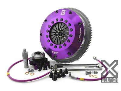 X-Clutch 1997 Mitsubishi Lancer EVO IV 2.0L 8in Twin Solid - XKMI20682-2E
