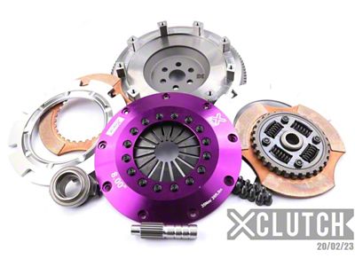 X-Clutch 89-94 Mazda 323 1.8L 8in Twin Sprung Ceramic Clutch - XKFD20523-2B