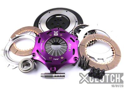 X-Clutch 90-92 Eagle Talon 2.0L 7.25in Twin Sprung Ceramic Clutch - XKMI18525-2B