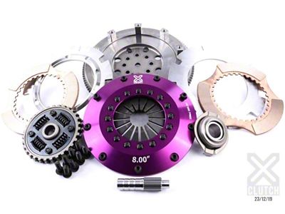 X-Clutch 91-99 Mitsubishi 3000GT VR-4 3.0L 8in Twin Sprung Ceramic - XKMI20525-2B