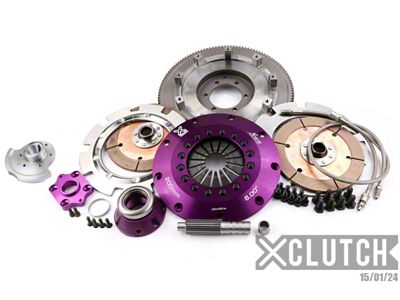 X-Clutch 93-95 Mazda RX-7 1.3L 8in Twin Solid Ceramic Clutch - XKMZ20680-2E