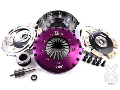 X-Clutch 97-03 BMW 540i Base 4.4L 9in Twin Solid Ceramic - XKBM23545-2E