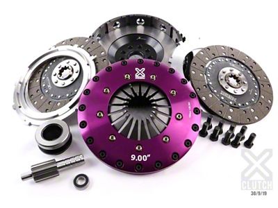 X-Clutch 97-03 BMW 540i Base 4.4L 9in Twin Solid Organic - XKBM23545-2G