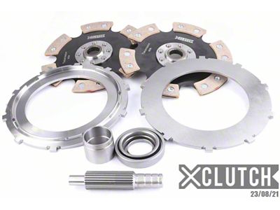 X-Clutch 9in Twin Solid Ceramic Multi-Disc Service Pack - XMS-230-CV01-2E-XC