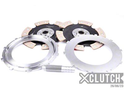 X-Clutch 9in Twin Solid Ceramic Multi-Disc Service Pack - XMS-230-FD03-2E-XC