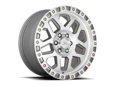 XD RG2 Machined Wheel; 18x9; 0mm Offset; 5x127mm Bolt Pattern; 72.56mm Hub Bore