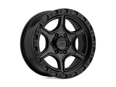 XD Portal Satin Black Wheel; 18x8.5; 18mm Offset; 6x139.7mm Bolt Pattern; 106.10mm Hub Bore