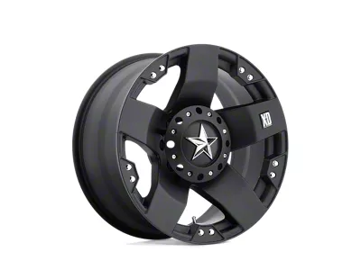 XD Rockstar Matte Black Wheel; 20x8.5; 10mm Offset