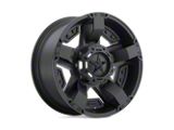 XD Rockstar II Matte Black Wheel; 17x8; 10mm Offset
