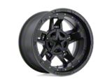 XD Rockstar III Matte Black Wheel; 18x9; 0mm Offset