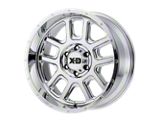 XD Delta Chrome Wheel; 20x9; 18mm Offset; 6x135mm Bolt Pattern; 87.10mm Hub Bore